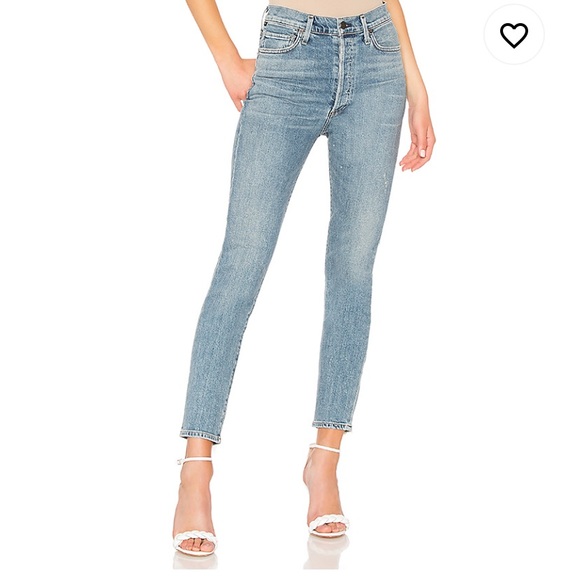 Citizens Of Humanity Denim - Citizens of Humanity Olivia High Waist Ankle Jeans